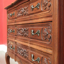 Load image into Gallery viewer, x SOLD Vintage French Oak Chest of Drawers, Hall Cabinet Bedside Table, Foyer Cupboard B10199