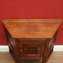 Load image into Gallery viewer, x SOLD Vintage French Side Cabinet, Hall Cupboard, Trapeze Shaped Wine or Lamp Table B10809