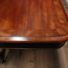 Load image into Gallery viewer, x SOLD Antique English Victorian Mahogany Supper Dining Table on Single Pedestal Tri Leg Base B10713