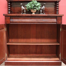 Load image into Gallery viewer, x SOLD Antique English Sideboard, Mahogany Chiffonier or Hall Cabinet Cupboard B11251