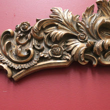 Load image into Gallery viewer, x SOLD French Single Bed Crown, Bed Canopy, Canopy Crown, Gilt Wall Hanging Sconce B10479