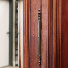 Load image into Gallery viewer, x Sold Antique French Armoire French Walnut Bevelled Mirror Linen Press Storage Cabinet B10872