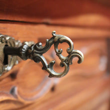 Load image into Gallery viewer, x SOLD Antique Office Desk, French Oak Three Drawer Desk, Library Desk Home Office Desk B11024