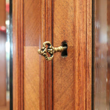 Load image into Gallery viewer, x Sold Antique French Armoire French Walnut Bevelled Mirror Linen Press Storage Cabinet B10872