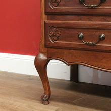 Load image into Gallery viewer, x SOLD Antique French Chest of Drawers, Dark Oak Chest of Three Drawers, Hall Cabinet B10931