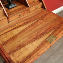 Load image into Gallery viewer, x SOLD Antique French Writing Bureau, Walnut and Burr Walnut Desk Office Desk Bureau. B10337