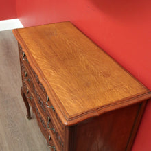 Load image into Gallery viewer, x SOLD Vintage French Oak Chest of Drawers, Hall Cabinet Bedside Table, Foyer Cupboard B10199
