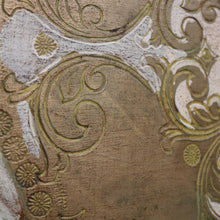 Load image into Gallery viewer, x SOLD Vintage Florentine Italian Serving Tray in Cream and Gold Tones. B9976