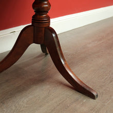 Load image into Gallery viewer, x Sold Antique French Tilt Top Hall Entry Foyer Table, Antique Mahogany Games Table. B10070