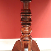 Load image into Gallery viewer, x Sold Antique French Tilt Top Hall Entry Foyer Table, Antique Mahogany Games Table. B10070