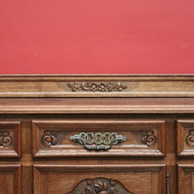 Load image into Gallery viewer, x SOLD Antique French Oak Sideboard, French 3 Door 3 Drawer Sideboard Cabinet Cupboard B10318