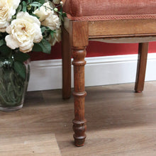 Load image into Gallery viewer, x SOLD Antique French Walnut Prayer Chair, Kneeler.  Hall Seat, Church Prie Dieu Chair  B10536