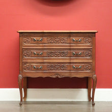 Load image into Gallery viewer, x SOLD Vintage French Oak Chest of Drawers, Hall Cabinet Bedside Table, Foyer Cupboard B10199