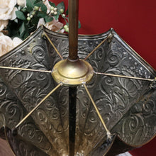 Load image into Gallery viewer, x SOLD Antique French Pressed Brass Umbrella-Shaped Umbrella Holder, Dog Head Handle. B11274