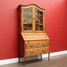 Load image into Gallery viewer, x SOLD Antique French Bookcase Desk Writing Bureau Bookcase Secretaire Desk Office Desk B10473