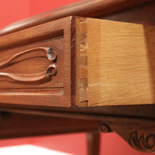 Load image into Gallery viewer, x SOLD Antique Office Desk, French Oak Three Drawer Desk, Library Desk Home Office Desk B11024