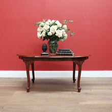 Load image into Gallery viewer, Vintage French Mahogany CabrioleLeg Shaped Top Coffee Table B10692