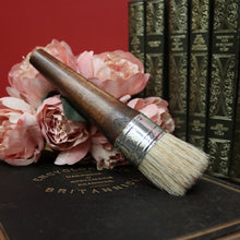 Load image into Gallery viewer, 20cm Natural Bristle with Timber Handle and Metal Ferrule Wax and Polish Brush