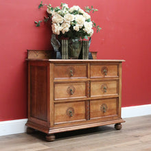 Load image into Gallery viewer, x SOLD Antique French Chest of Drawers, French Oak 5 Drawer Hall Cupboard, Sideboard B10820