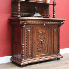 Load image into Gallery viewer, x SOLD Antique French Oak Sideboard, China Cabinet, or Bookcase, Hall Cupboard B10861