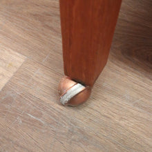 Load image into Gallery viewer, x SOLD Vintage Oak Butchers Block Table, Lamp Table, Hall, Bedside Table Parquetry Top. B11277