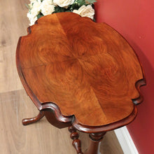 Load image into Gallery viewer, x SOLD Antique English Mahogany Sewing Table, Lamp or Side Table, Sliding Drawer Table B10972
