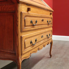 Load image into Gallery viewer, x SOLD Antique French Bookcase Desk Writing Bureau Bookcase Secretaire Desk Office Desk B10473