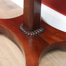 Load image into Gallery viewer, x SOLD Antique William IV Pedestal Lamp Table, Single Drawer Hall or Side Table Bedside. B11246