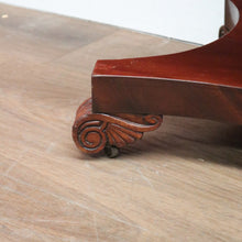 Load image into Gallery viewer, x SOLD Antique William IV Pedestal Lamp Table, Single Drawer Hall or Side Table Bedside. B11246