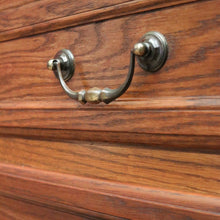 Load image into Gallery viewer, x SOLD Antique French Chest of Drawers, Dark Oak Chest of Three Drawers, Hall Cabinet B10931