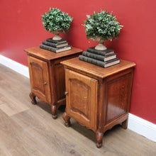 Load image into Gallery viewer, x SOLD Pair of Vintage Lamp Cabinets, pair of Bedside Table, Lamp tables Hall Cabinets. B10957