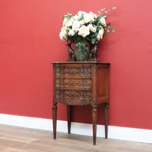 Load image into Gallery viewer, x SOLD Antique French Lingerie Cabinet, Bedside Table, Lamp Table, Chest of Drawers B10766
