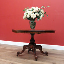 Load image into Gallery viewer, x SOLD Antique English Burr Walnut Table, Sofa Table, Hall Table, Coffee, Centre Table B10798