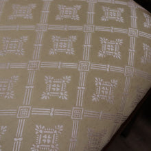 Load image into Gallery viewer, x SOLD 6 Antique English Dining Chairs, Shell Balloon Back Kitchen Chairs, Fabric Seats B10824