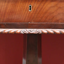 Load image into Gallery viewer, x SOLD Antique William IV Pedestal Lamp Table, Single Drawer Hall or Side Table Bedside. B11246