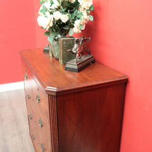 Load image into Gallery viewer, x SOLD Andrew Lenehan, Antique Australian Cedar Chest of Drawers Hall Cabinet Cupboard. B10441