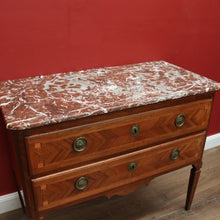 Load image into Gallery viewer, x SOLD Antique French Hall Cupboard, Hall Chest, Marble Top Chest of Drawers, Cabinet B11010