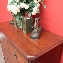 Load image into Gallery viewer, x SOLD Andrew Lenehan, Antique Australian Cedar Chest of Drawers Hall Cabinet Cupboard. B10441