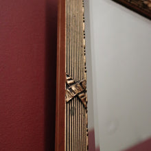 Load image into Gallery viewer, x SOLD Vintage French, Gilt Timber Mirror, Bevelled Edge Gilt Frame Wall Mirror B11143