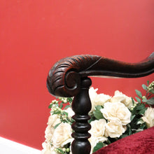 Load image into Gallery viewer, x SOLD Antique French Armchair French Oak Church Chair, Hall Chair, Bedroom Chair Seat B10752