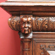 Load image into Gallery viewer, x SOLD Antique French Oak Sideboard, China Cabinet, or Bookcase, Hall Cupboard B10861