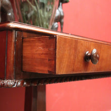 Load image into Gallery viewer, x SOLD Antique William IV Pedestal Lamp Table, Single Drawer Hall or Side Table Bedside. B11246