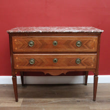 Load image into Gallery viewer, x SOLD Antique French Hall Cupboard, Hall Chest, Marble Top Chest of Drawers, Cabinet B11010