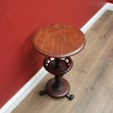 Load image into Gallery viewer, x SOLD Antique English Ladies Work Table, Sewing, Knitting Table, Wine or Side Table B11150