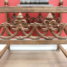 Load image into Gallery viewer, x SOLD Vintage Pair of Square French Lamp Side Tables with Glass inserts made from Wrought Iron B10717
