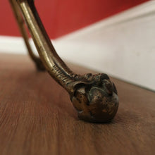 Load image into Gallery viewer, x SOLD Vintage Italian Brass Faux Bamboo Glass Top Lamp Table or Side Wine Table B11235