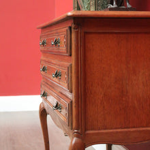 Load image into Gallery viewer, x SOLD Vintage French Chest of Drawers, French 3 Drawer Hall Cabinet, Sofa Table Chest B10197