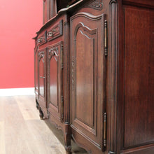 Load image into Gallery viewer, x SOLD Antique French Oak Sideboard, French 2 Height Drinks Cabinet Buffet Sideboard B10666