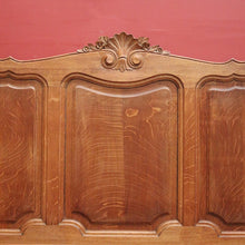 Load image into Gallery viewer, x SOLD Antique French Hall Seat Blanket Box Hall Chair Armchair Hall Settle Bench Seat. B11217