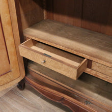 Load image into Gallery viewer, x Sold Antique French Armoire French Walnut Bevelled Mirror Linen Press Storage Cabinet B10872